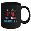 I'm His Sparkler His And Her 4th Of July Matching Couples Mug Coffee Mug | Teecentury.com