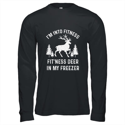 I'm Into Fitness Fit'Ness Deer In My Freezer Deer T-Shirt & Hoodie | Teecentury.com