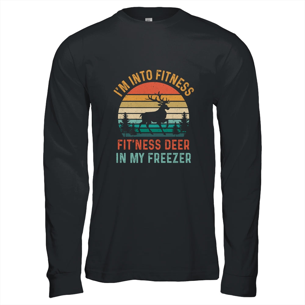 I'm Into Fitness Fit'Ness Whole Deer In My Freezer Vintage T-Shirt & Hoodie | Teecentury.com