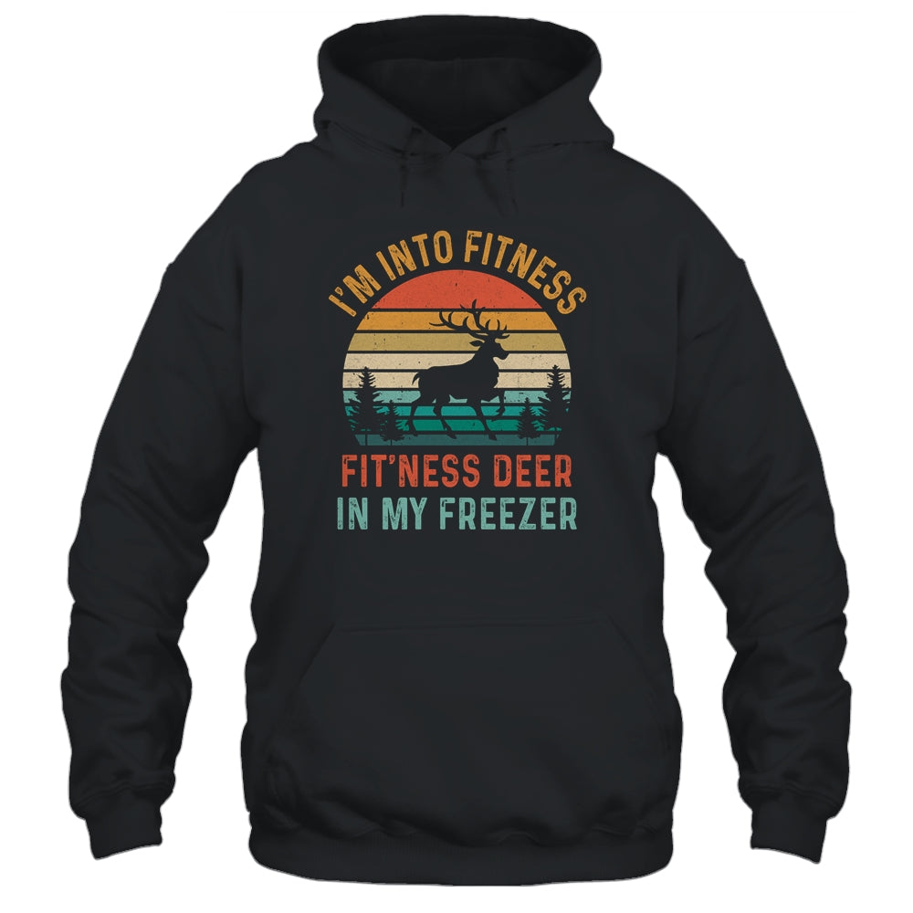 I'm Into Fitness Fit'Ness Whole Deer In My Freezer Vintage T-Shirt & Hoodie | Teecentury.com