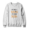 I'm Not A Witch Im Your Wife Get Back Witch Couple Halloween T-Shirt & Sweatshirt | Teecentury.com