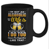 I'm Not An Alcoholic But My Wife Is So When She Drink I Do Mug Coffee Mug | Teecentury.com