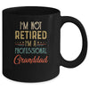 I'm Not Retired A Professional Granddad Father Day Vintage Mug Coffee Mug | Teecentury.com