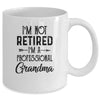 I'm Not Retired A Professional Grandma Funny Mothers Day Mug Coffee Mug | Teecentury.com
