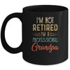 I'm Not Retired A Professional Grandpa Father Day Vintage Mug Coffee Mug | Teecentury.com