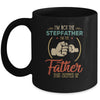 I'm Not The Step Father Stepped Up Fathers Day Vintage Mug Coffee Mug | Teecentury.com