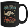 I'm Not The Step Father Stepped Up Fathers Day Vintage Mug Coffee Mug | Teecentury.com