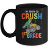 I'm Ready To Crush 1st Grade Monster Truck Dinosaur Mug Coffee Mug | Teecentury.com