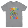 I'm Ready To Crush 1st Grade Monster Truck Dinosaur Youth Youth Shirt | Teecentury.com