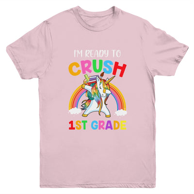 I'm Ready To Crush 1st Grade Unicorn Back To School Youth Youth Shirt | Teecentury.com
