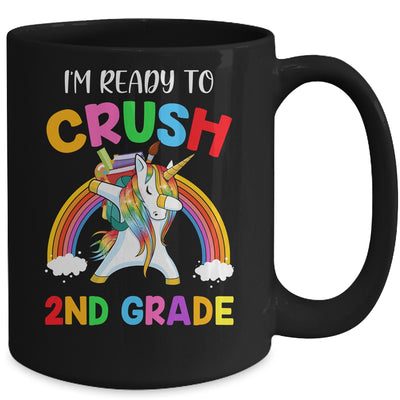 I'm Ready To Crush 2nd Grade Unicorn Back To School Mug Coffee Mug | Teecentury.com
