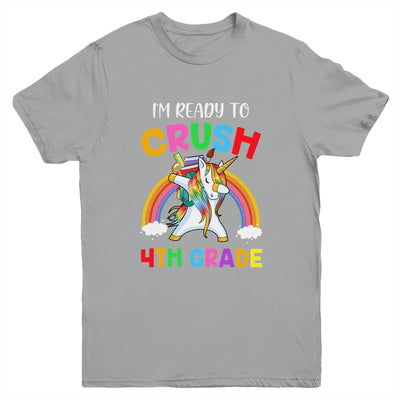 I'm Ready To Crush 4th Grade Unicorn Back To School Youth Youth Shirt | Teecentury.com