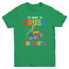 I'm Ready To Crush Kindergarten Monster Truck Dinosaur Youth Youth Shirt | Teecentury.com