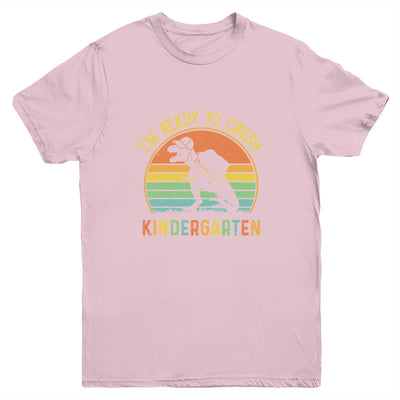 I'm Ready To Crush Kindergarten T Rex Dinosaur Back to School Boys Youth Youth Shirt | Teecentury.com