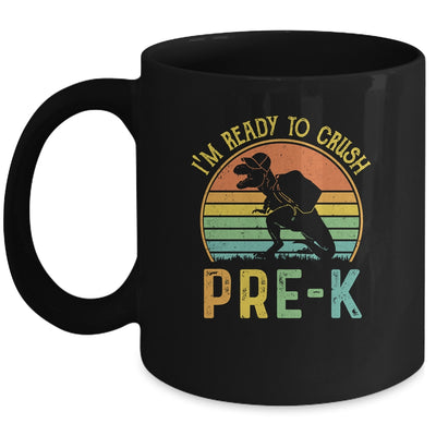 I'm Ready To Crush Pre-K T Rex Dinosaur Back to School Boys Mug Coffee Mug | Teecentury.com
