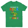 I'm Ready To Rock 1st Grade Dinosaur Back To School Youth Youth Shirt | Teecentury.com