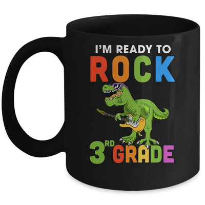 I'm Ready To Rock 3rd Grade Dinosaur Back To School Mug Coffee Mug | Teecentury.com