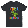 I'm Ready To Rock Kindergarten Dinosaur Back To School Youth Youth Shirt | Teecentury.com