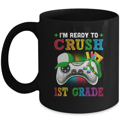 I'm Ready to Crush 1st Grade Back to School Video Game Boys Mug Coffee Mug | Teecentury.com