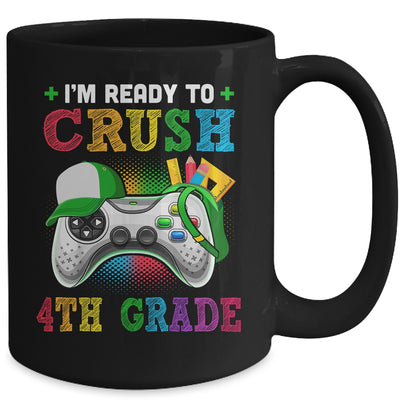 I'm Ready to Crush 4th Grade Back to School Video Game Boys Mug Coffee Mug | Teecentury.com