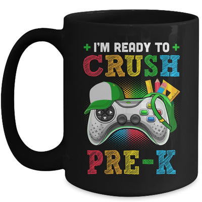 I'm Ready to Crush Pre-K Back to School Video Game Boys Mug Coffee Mug | Teecentury.com