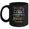 I'm Smiling Under The Mask And Hugging You In My Heart Mug Coffee Mug | Teecentury.com