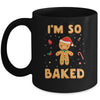 I'm So Baked Gingerbread Man Christmas Funny Cookie Baking Mug Coffee Mug | Teecentury.com