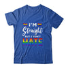 I'm Straight But I Dont Hate Rainbow LGBT Gay Pride Month T-Shirt & Hoodie | Teecentury.com