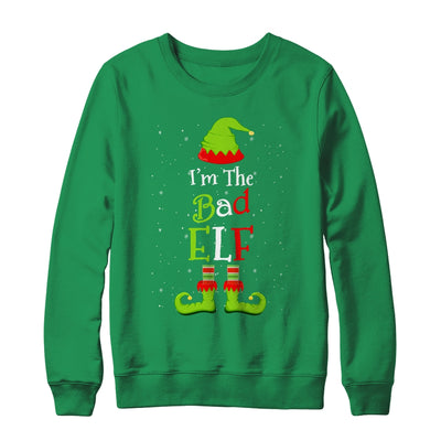 I'm The Bad Elf Family Matching Funny Christmas Group Gift T-Shirt & Sweatshirt | Teecentury.com