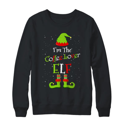 I'm The Coffee Lover Elf Family Matching Funny Christmas Group Gift T-Shirt & Sweatshirt | Teecentury.com