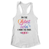 I'm The Oldest Twin I Make The Rules Funny Older Floral Shirt & Tank Top | teecentury