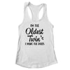 I'm The Oldest Twin I Make The Rules Funny Older Siblings Shirt & Tank Top | teecentury