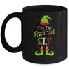 I'm The Retired Elf Family Matching Funny Christmas Group Gift Mug Coffee Mug | Teecentury.com
