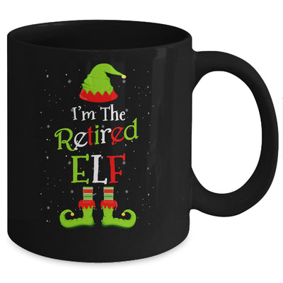 I'm The Retired Elf Family Matching Funny Christmas Group Gift Mug Coffee Mug | Teecentury.com