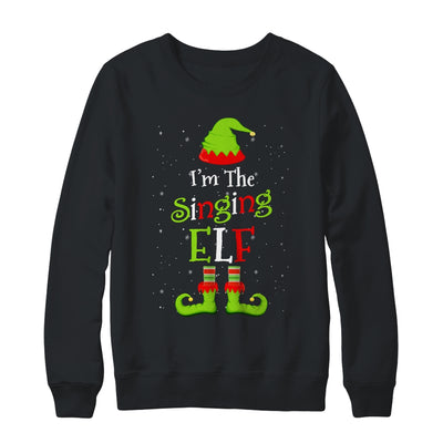 I'm The Singing Elf Family Matching Funny Christmas Group Gift T-Shirt & Sweatshirt | Teecentury.com