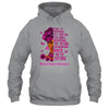 I'm The Storm Black Women Breast Cancer Pink Ribbon Survivor T-Shirt & Hoodie | Teecentury.com