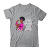 I'm The Storm Strong Black Women Breast Cancer Warrior Pink Shirt & Hoodie | teecentury