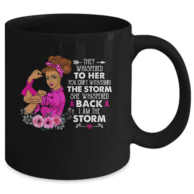 I'm The Storm Strong Breast Cancer Warrior Pink Ribbon Women Mug | teecentury