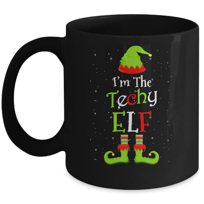 I'm The Techy Elf Family Matching Funny Christmas Group Gift Mug Coffee Mug | Teecentury.com