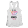 I'm The Youngest Twin Rules Don't Apply To Me Funny Floral Shirt & Tank Top | teecentury