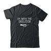 I'm With The Skeleton Halloween Costume Party Matching Couples T-Shirt & Long Sleeve | Teecentury.com