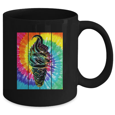 Ice Cream Cone Tie Dye Ice Cream Lover Summer Vacation Mug | teecentury