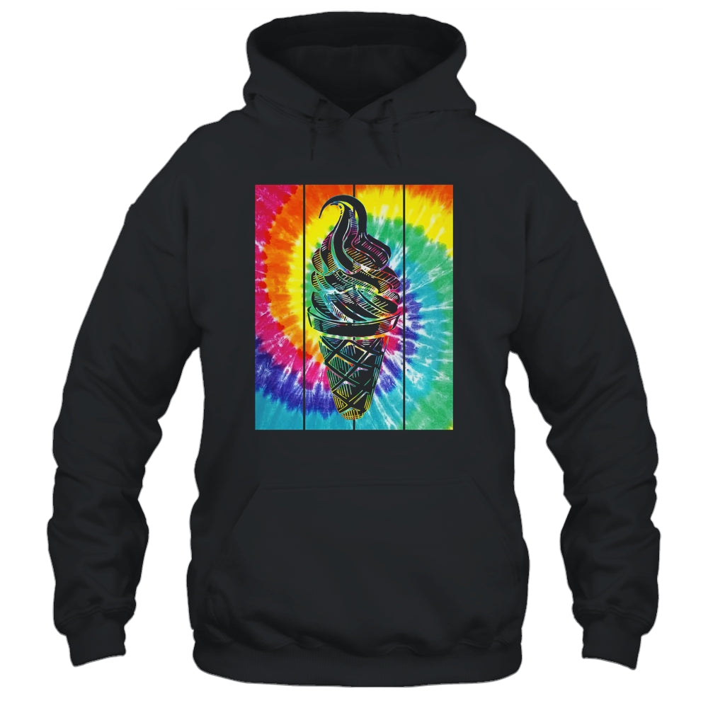 Ice Cream Cone Tie Dye Ice Cream Lover Summer Vacation Shirt & Tank Top | teecentury