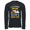If I Get Campfire Drunk It's My Friend's Fault Camping T-Shirt & Hoodie | Teecentury.com