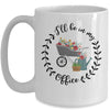 Ill Be In My Office Garden Funny Distressed Gardening Mug | teecentury