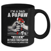 Im A Dad PaPaw Retired Firefighter Gifts Fathers Day Mug Coffee Mug | Teecentury.com