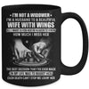 Im A Husband To A Beautiful Wife With Wings Mug Coffee Mug | Teecentury.com