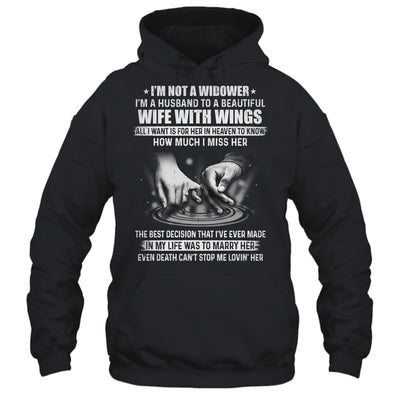 Im A Husband To A Beautiful Wife With Wings T-Shirt & Hoodie | Teecentury.com