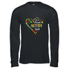 Im A Proud Autism Aunt Love Heart Autism Awareness T-Shirt & Hoodie | Teecentury.com