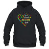 Im A Proud Autism Aunt Love Heart Autism Awareness T-Shirt & Hoodie | Teecentury.com